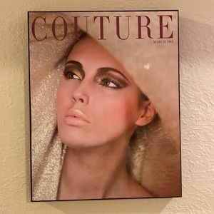 Couture magazine cover March 1963